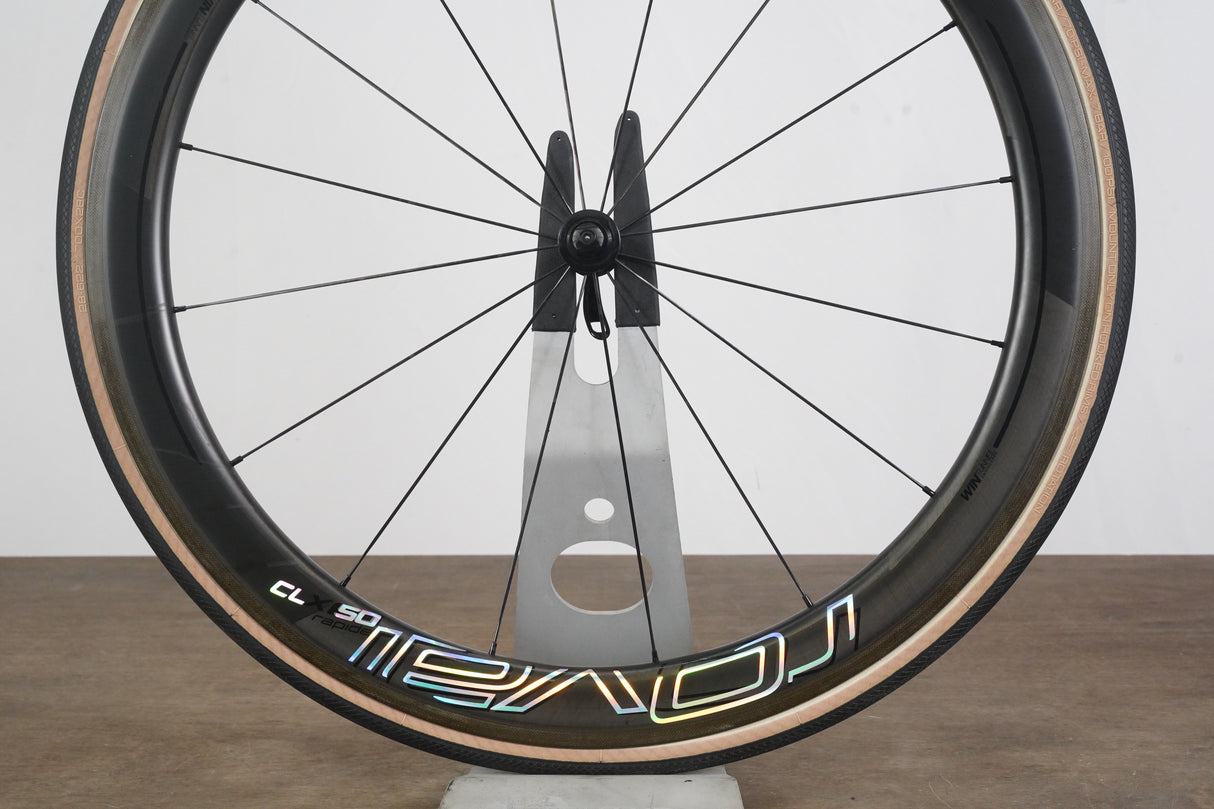 FRONT Roval CLX 50 Carbon Tubeless Clincher Rim Brake Wheel
