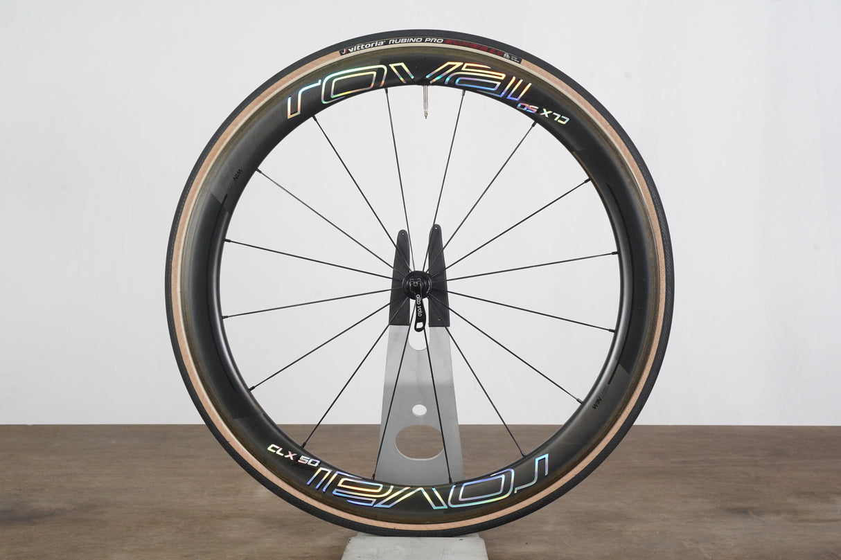 FRONT Roval CLX 50 Carbon Tubeless Clincher Rim Brake Wheel