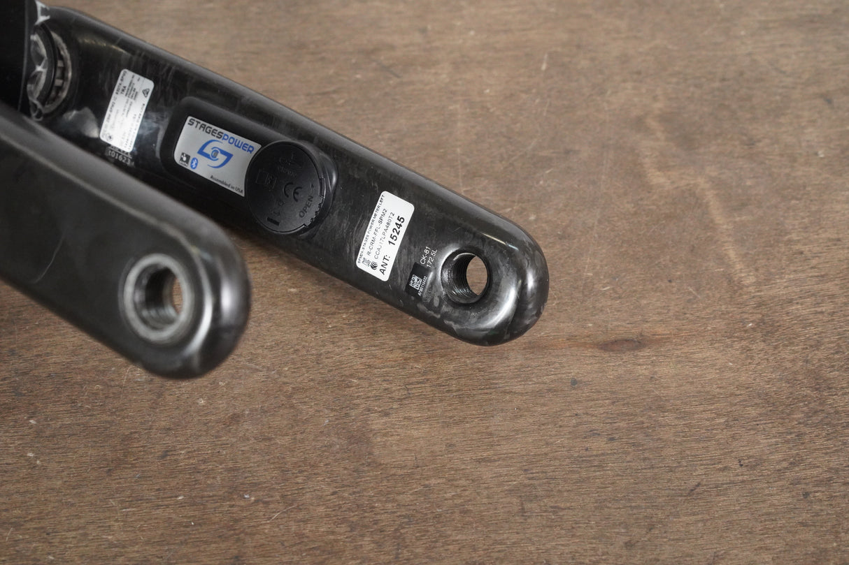 172.5mm 50/34T GXP SRAM Red 22 Stages Power Meter Carbon Crankset