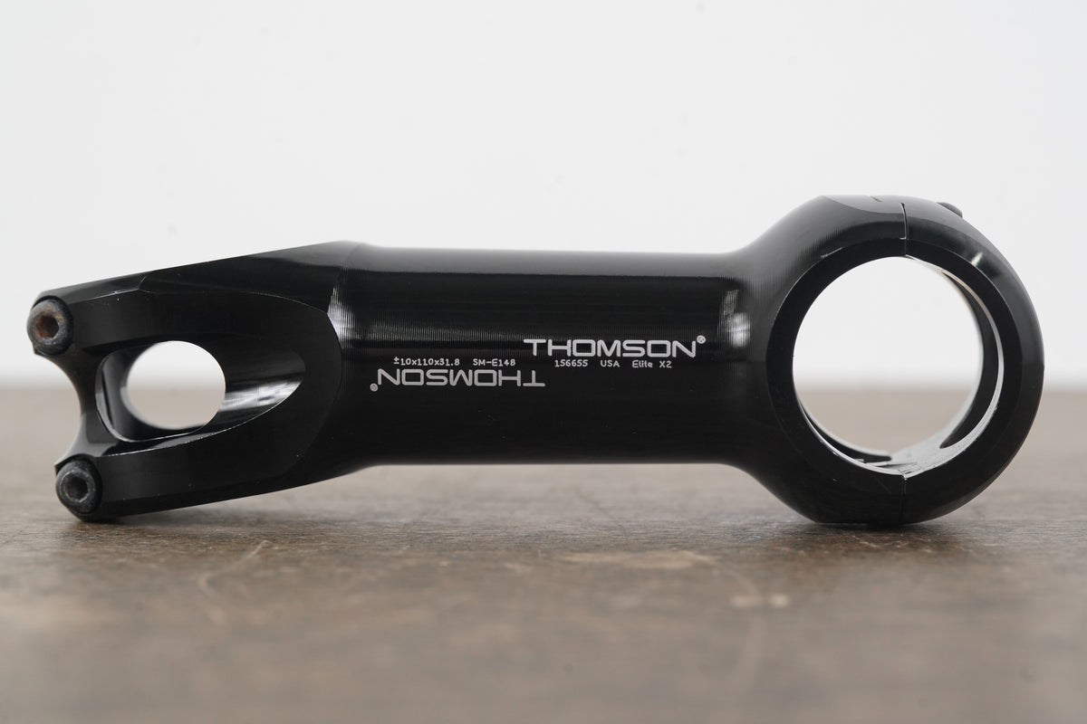 Thomson Elite X2 110mm ±10 Degree Alloy Road Stem 1 1/8" 148g 31.8mm