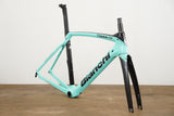 55cm Bianchi Oltre XR4 Carbon Aero Rim Brake Road Frameset