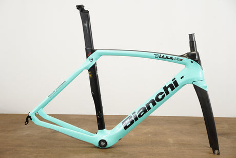 55cm Bianchi Oltre XR4 Carbon Aero Rim Brake Road Frameset