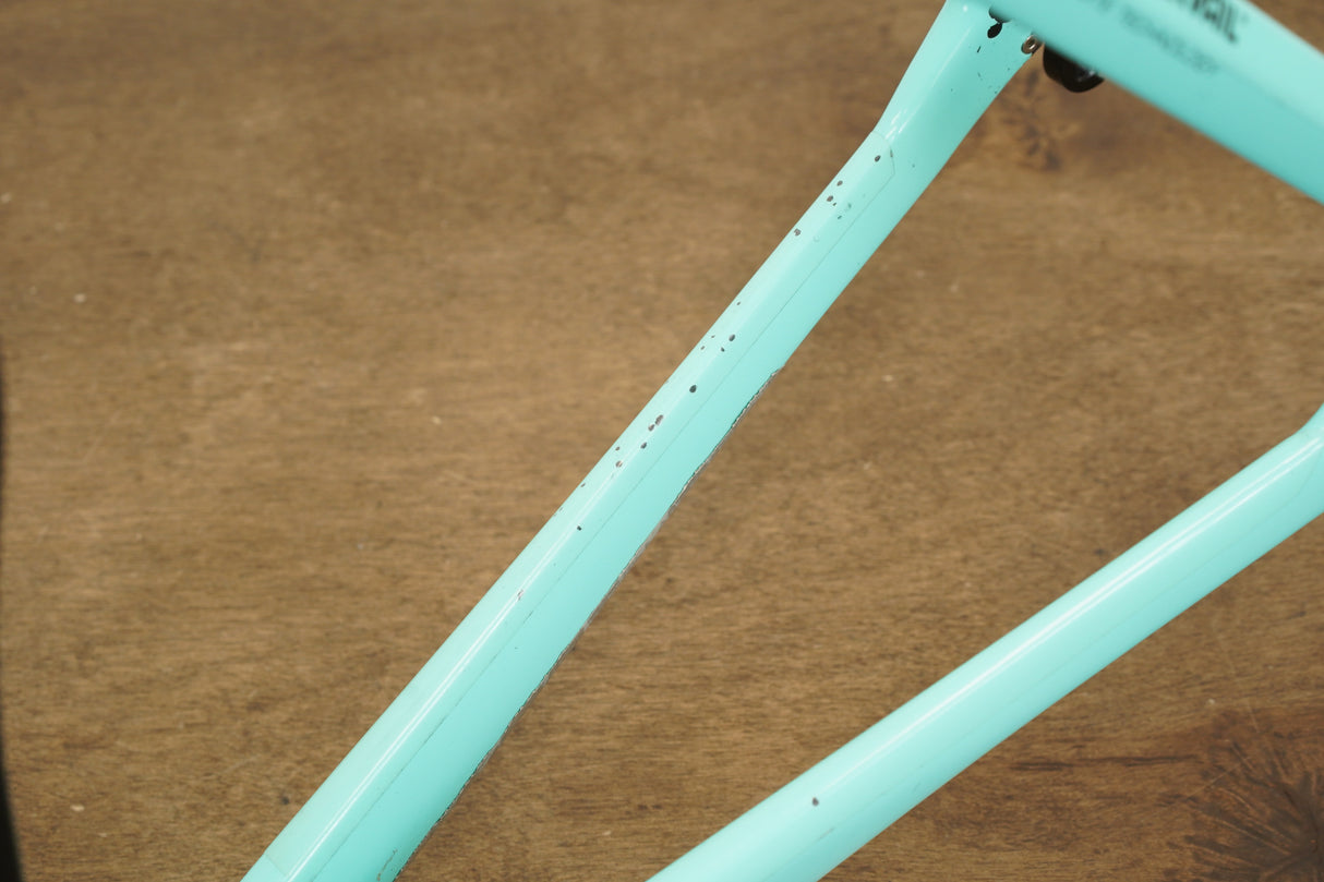 55cm Bianchi Oltre XR4 Carbon Aero Rim Brake Road Frameset