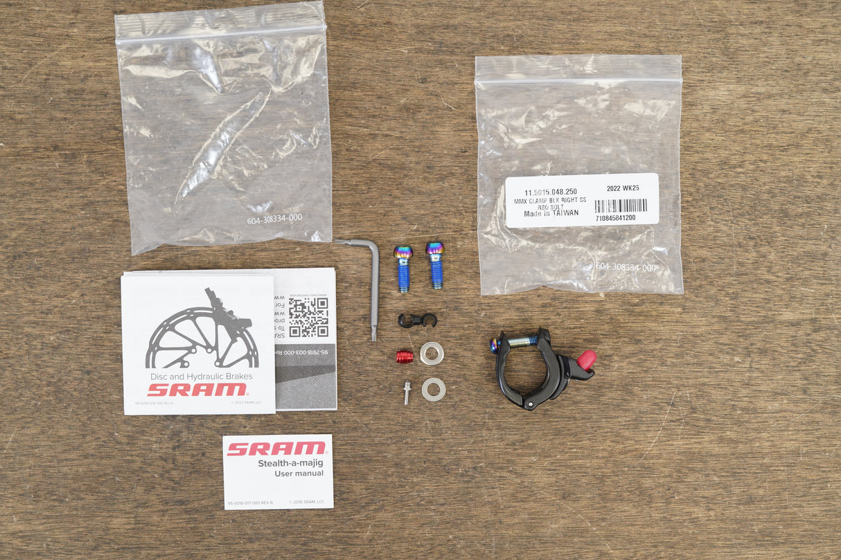 (1) NEW REAR SRAM Code RSC Hydraulic Post Mount Disc Brake Caliper + Lever