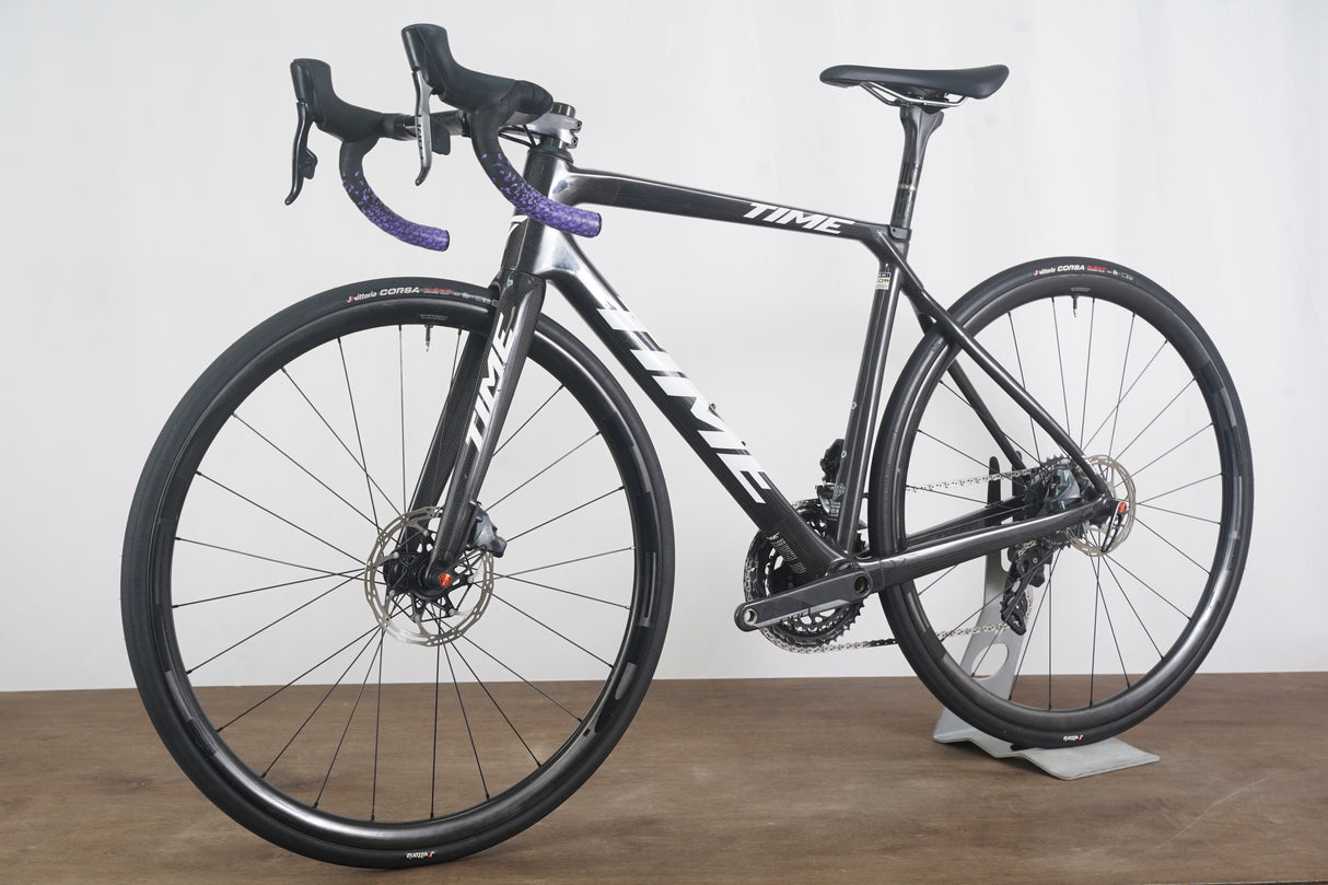 *Demo* S (Small) Time Alpe d’Huez SRAM Force AXS HED Carbon Disc Brake Road Bike