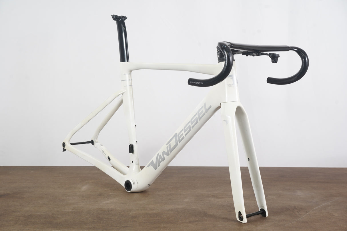 54cm Van Dessel Arch 65 Carbon Disc Road Frameset + Barstem