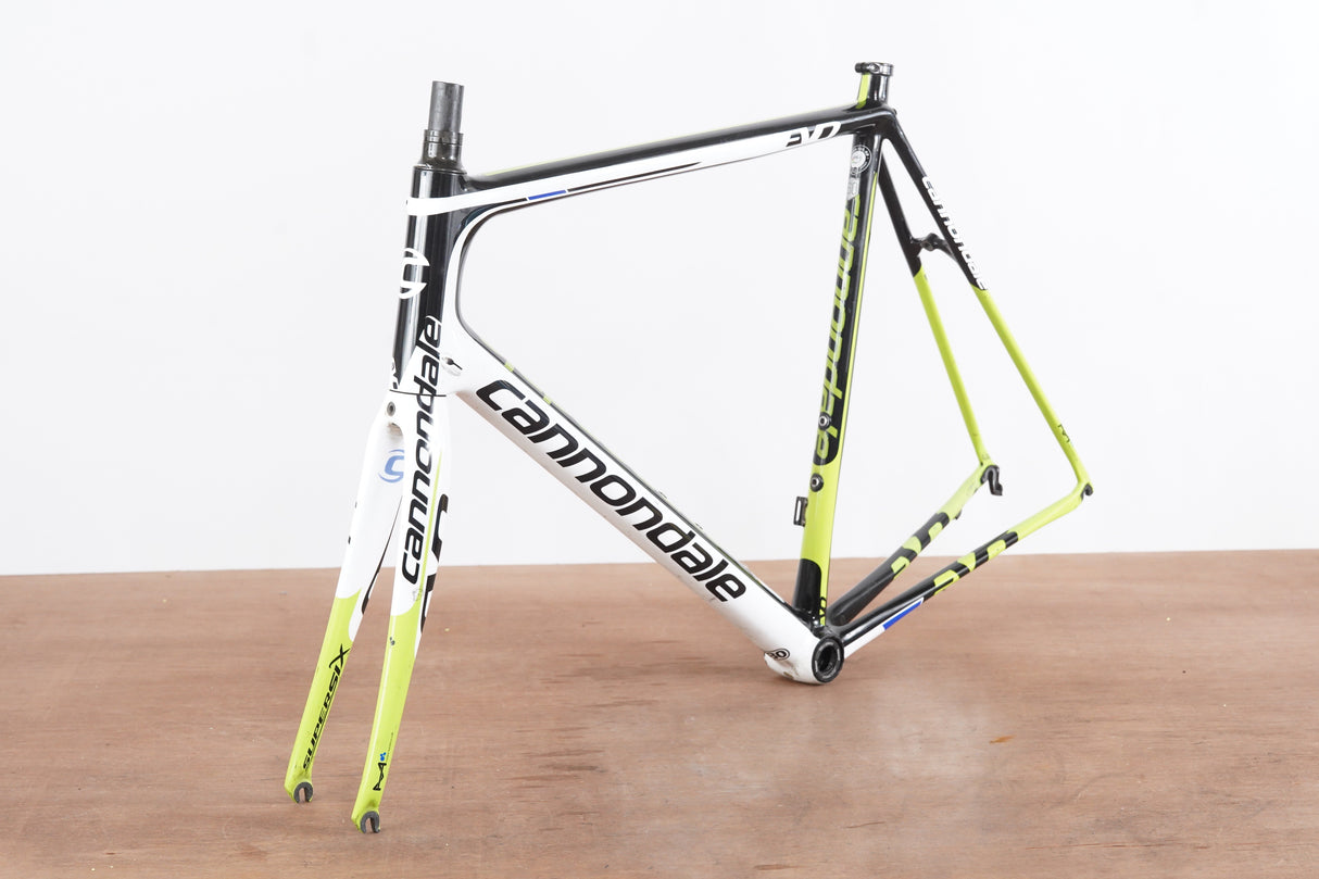 60cm Cannondale SuperSix EVO Hi-Mod Carbon Rim Brake Road Frameset Super Six HiMod