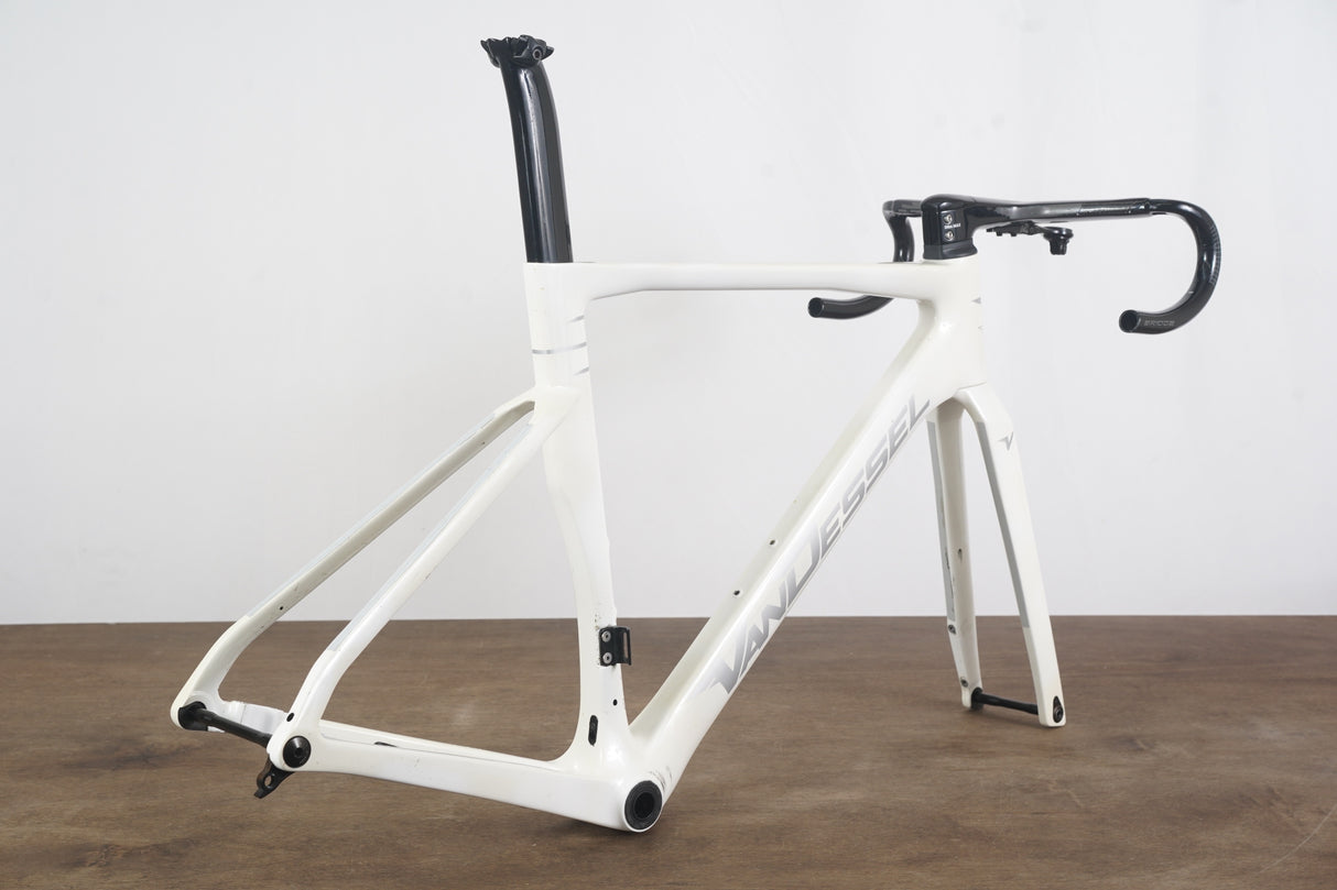 54cm Van Dessel Arch 65 Carbon Disc Road Frameset + Barstem