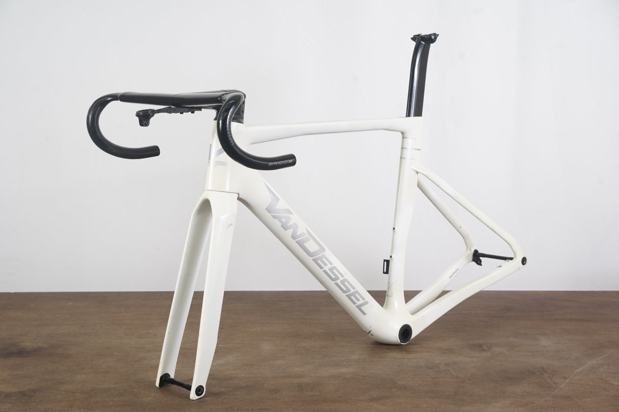 54cm Van Dessel Arch 65 Carbon Disc Road Frameset + Barstem