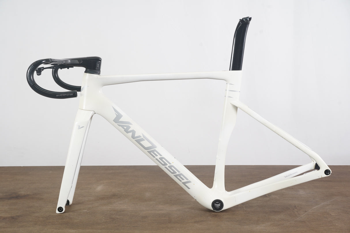 54cm Van Dessel Arch 65 Carbon Disc Road Frameset + Barstem