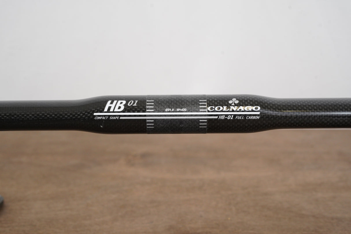 42cm Colnago HB 01 Carbon Compact Road Handlebar 31.8mm