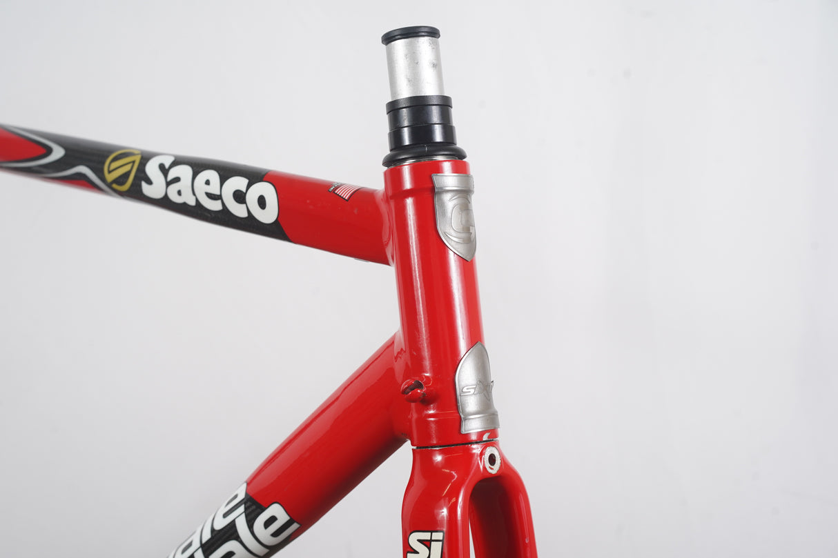 56cm Cannondale Six13 Saeco Edition Alloy Rim Brake Road Frameset Six 13