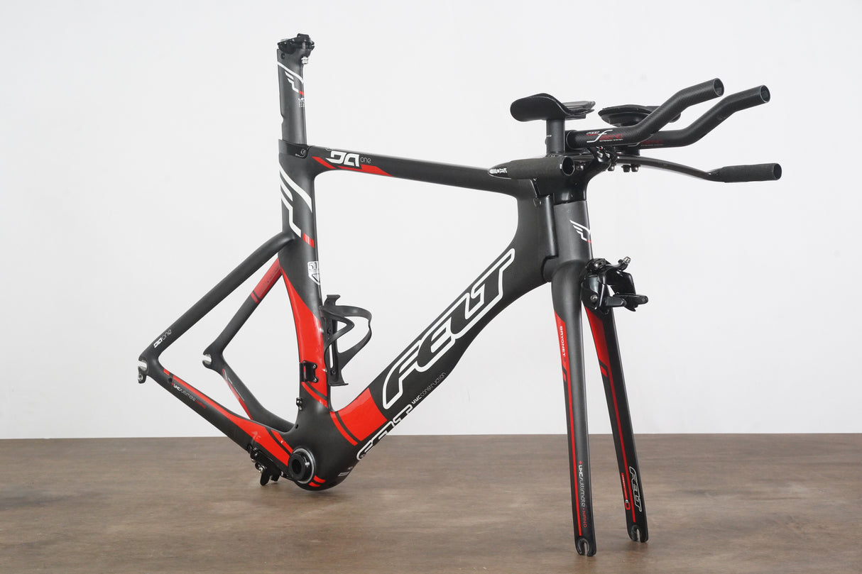 51cm Felt DA1 Carbon Aero Rim Brake TT Triathlon Frameset DA 1