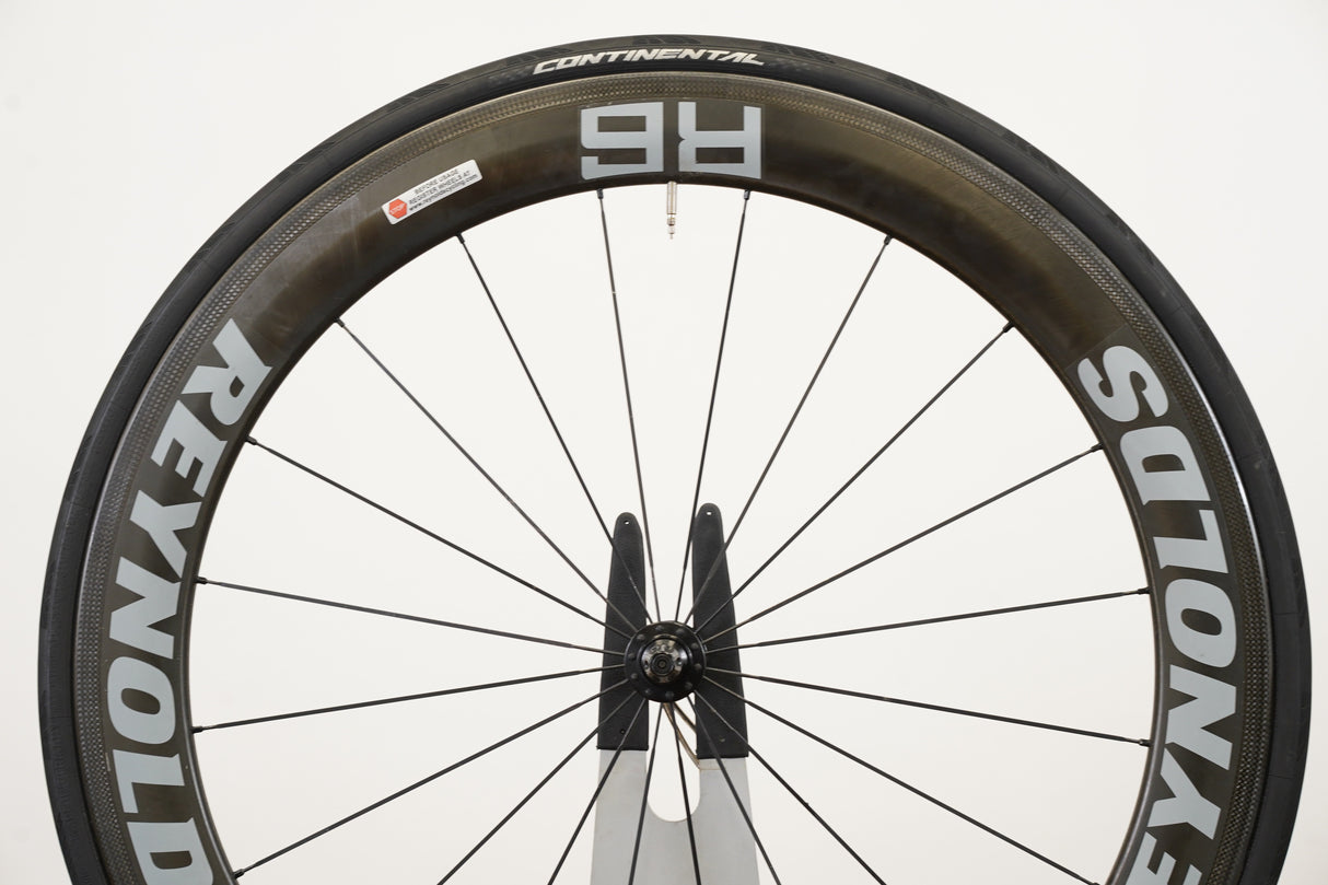 FRONT Reynolds R6 Carbon Clincher Rim Brake Wheel