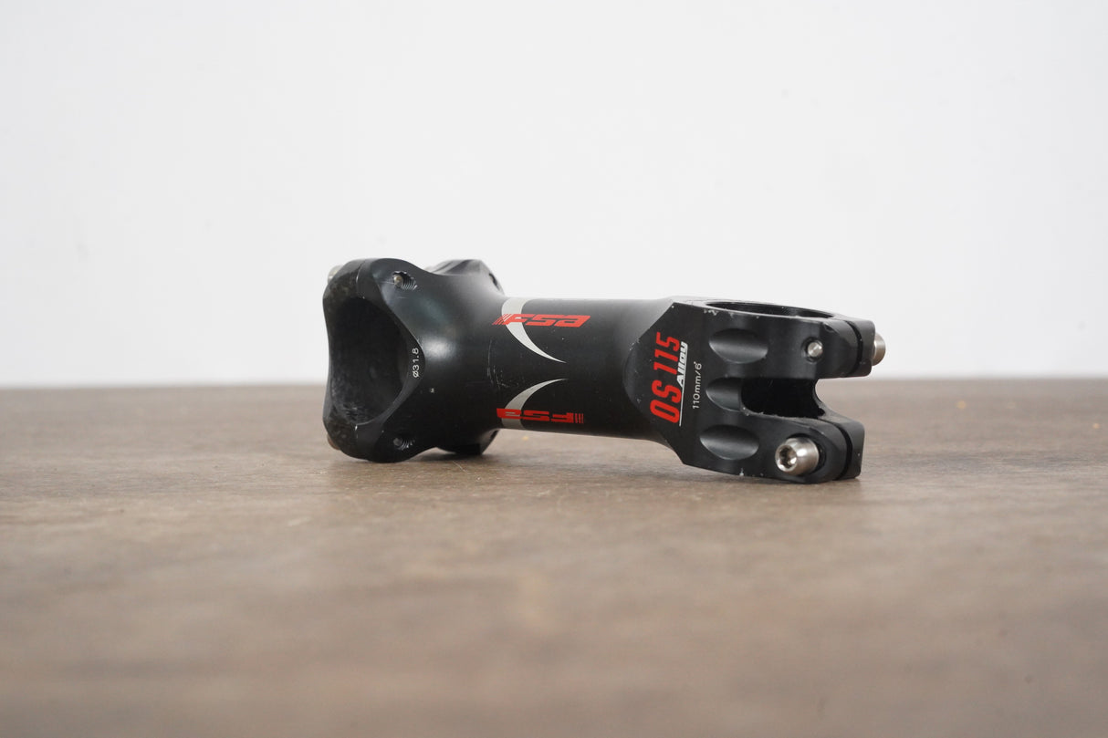 FSA OS-115 110mm ±6 Degree Alloy Road Stem 144g 1 1/8" 31.8mm