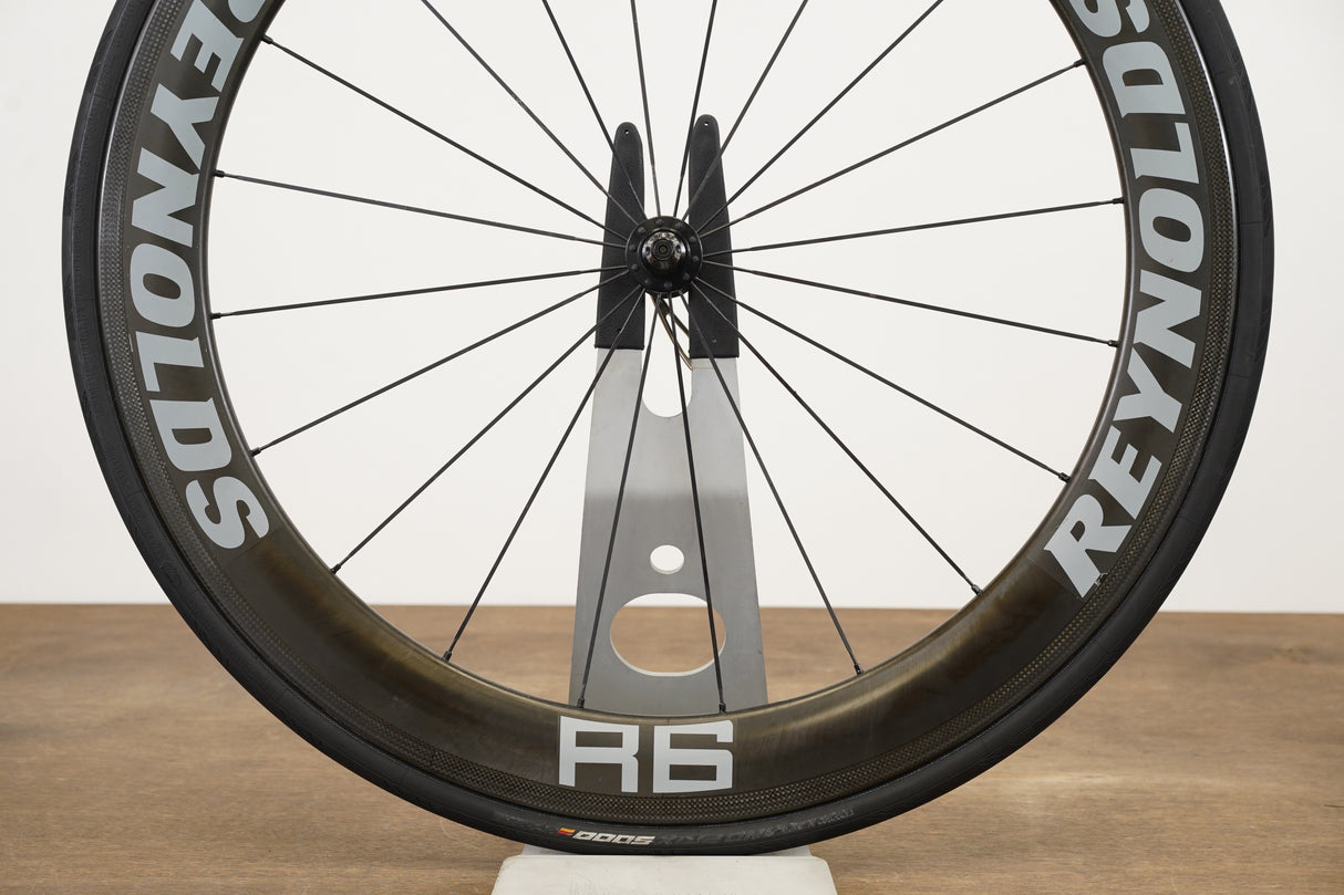 FRONT Reynolds R6 Carbon Clincher Rim Brake Wheel