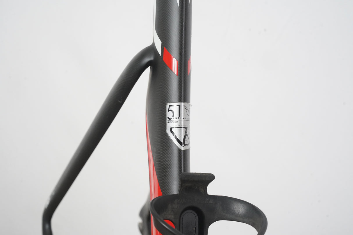 51cm Felt DA1 Carbon Aero Rim Brake TT Triathlon Frameset DA 1