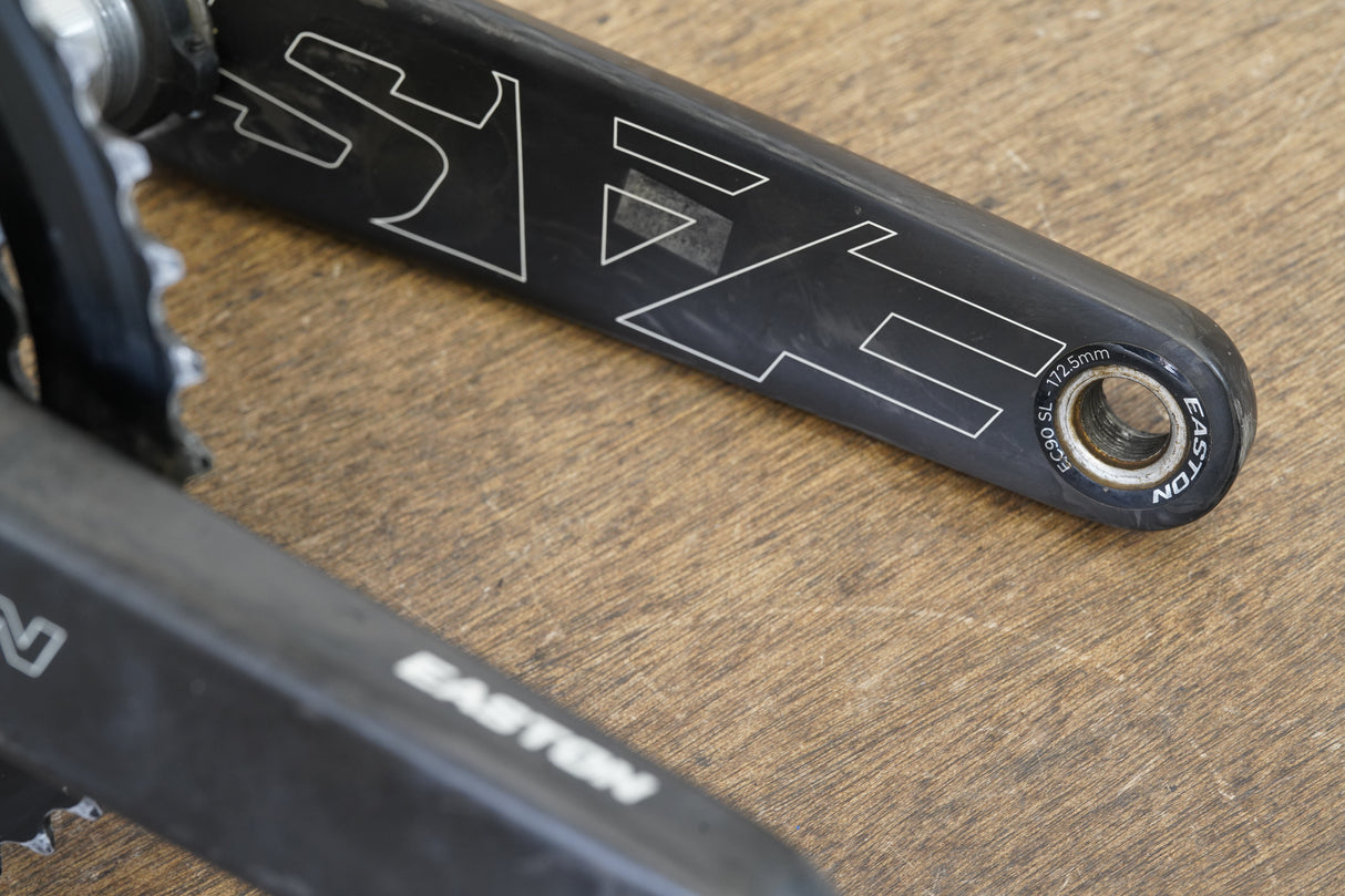 172.5mm 47/32T Easton EC90 SL Cinch Power Meter Carbon Crankset 638g