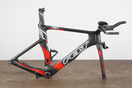 51cm Felt DA1 Carbon Aero Rim Brake TT Triathlon Frameset DA 1