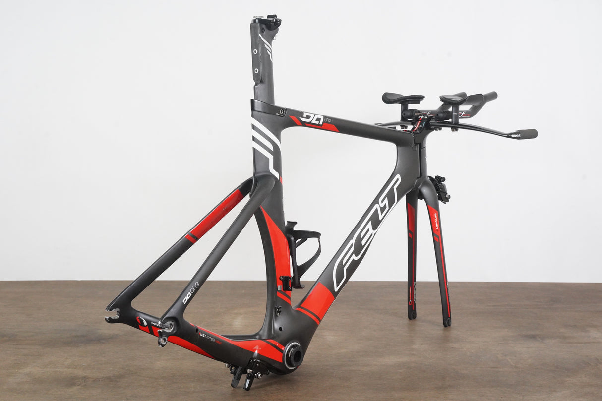 51cm Felt DA1 Carbon Aero Rim Brake TT Triathlon Frameset DA 1