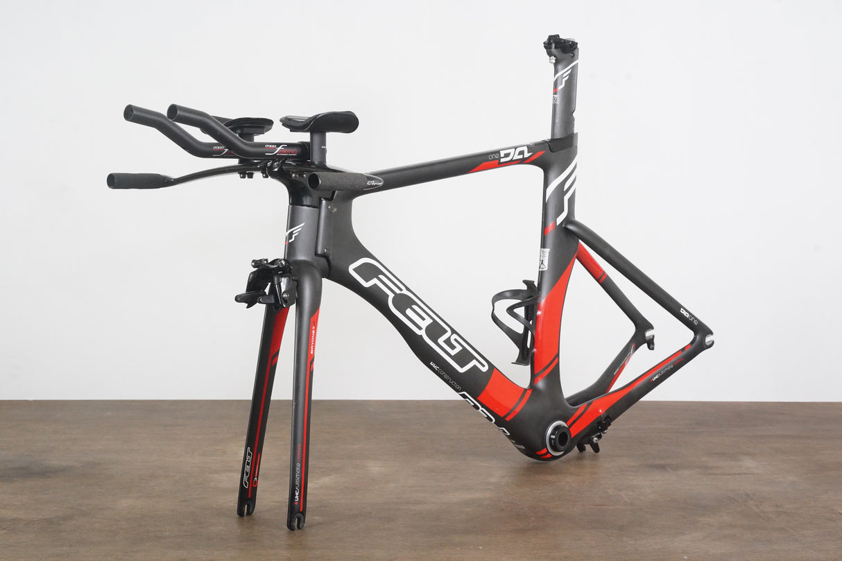 51cm Felt DA1 Carbon Aero Rim Brake TT Triathlon Frameset DA 1