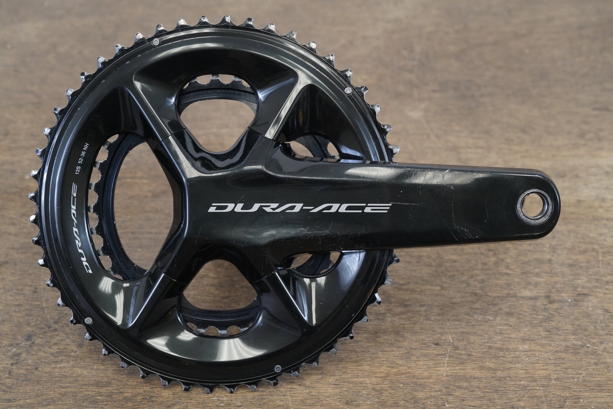 172.5mm 52/36T Shimano Dura-Ace FC-R9200 12 Speed Crankset 9200 687g