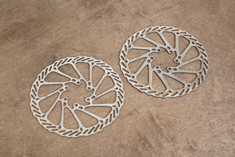 (2) Clarks 160mm 6 Bolt Disc Brake Rotors Road Gravel MTB CX