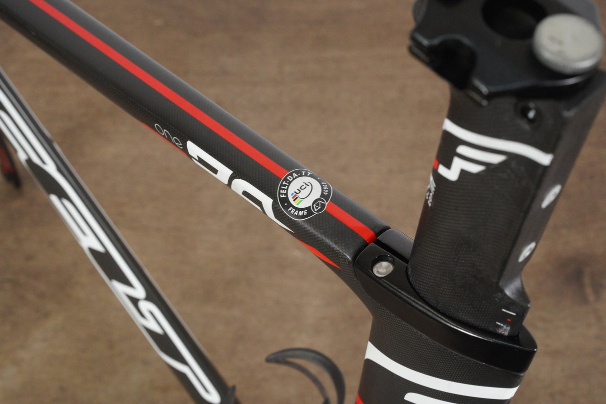 51cm Felt DA1 Carbon Aero Rim Brake TT Triathlon Frameset DA 1