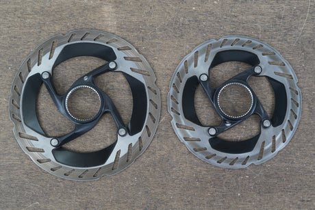 (2) 160mm/140mm Shimano Dura-Ace RT-CL900 Center Lock Disc Brake Rotors CL 900