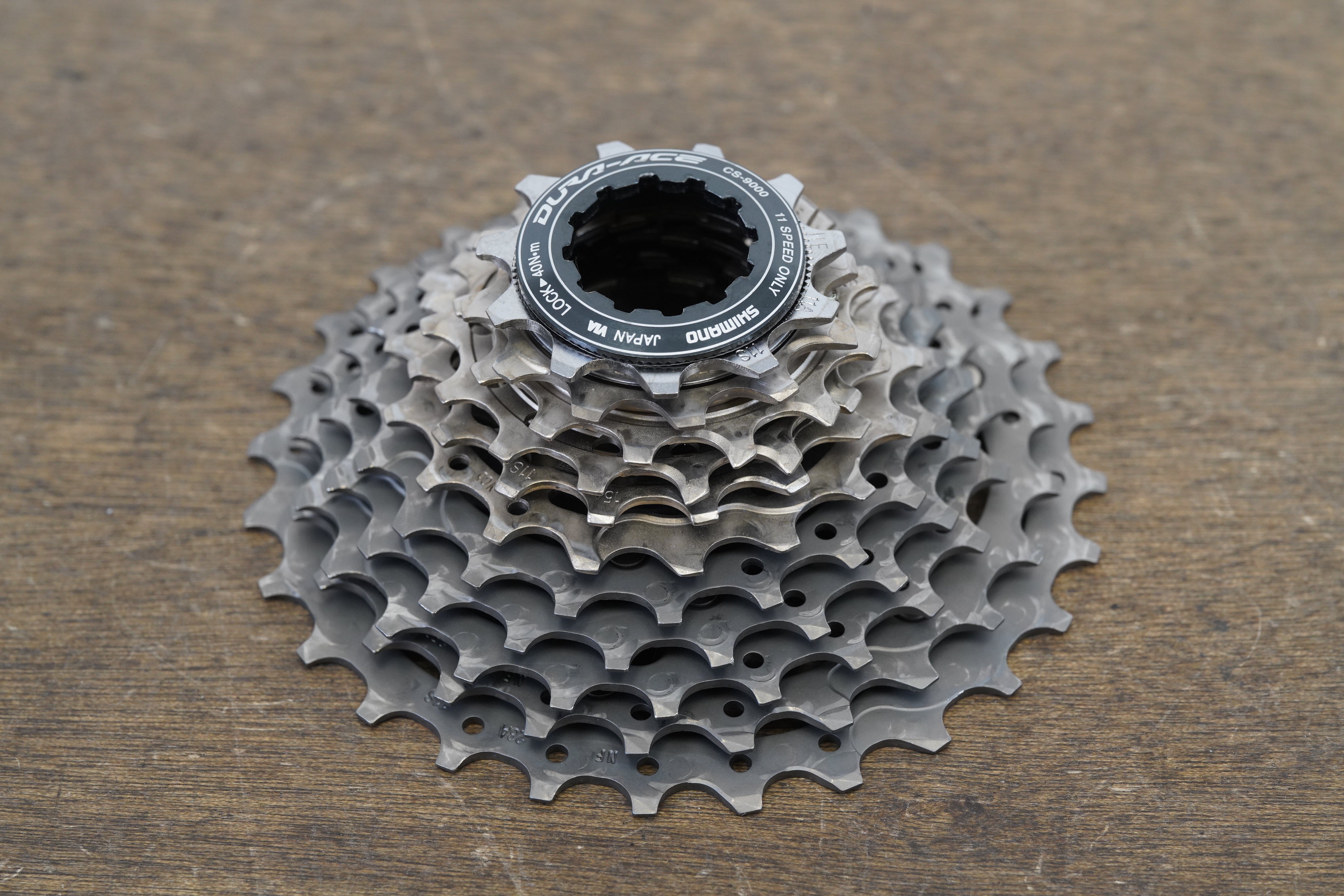 DURA-ACE　CS-9000 11s 11-28t SHIMANO 11-28T Shimano Dura-Ace CS-9000 11 Speed Cassette 194g – Elevate