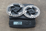 (2) 160mm/140mm Shimano Dura-Ace RT-CL900 Center Lock Disc Brake Rotors CL 900