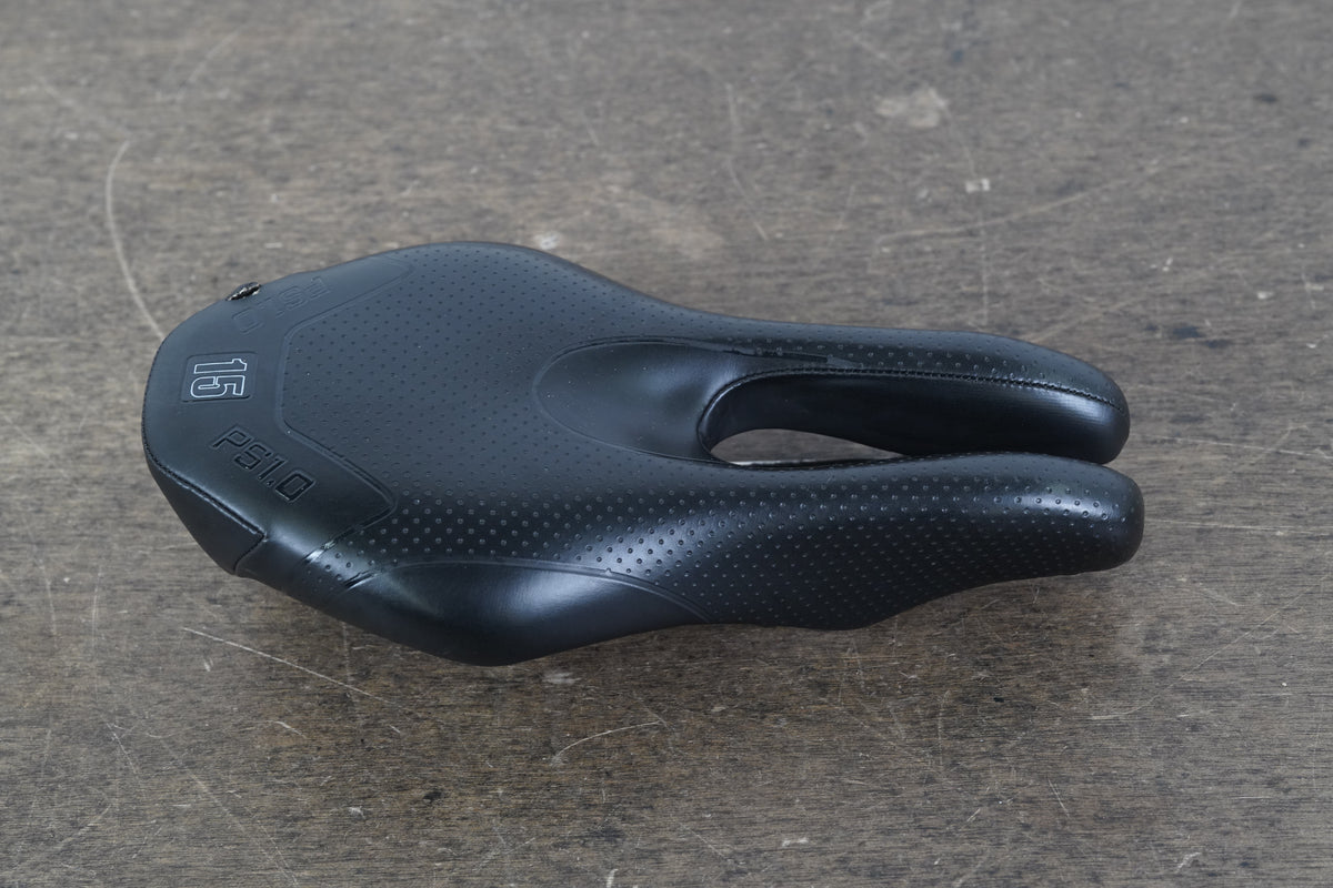 130mm ISM PS 1.0 15 Stainless Steel Rail TT Triathlon Road Saddle 273g