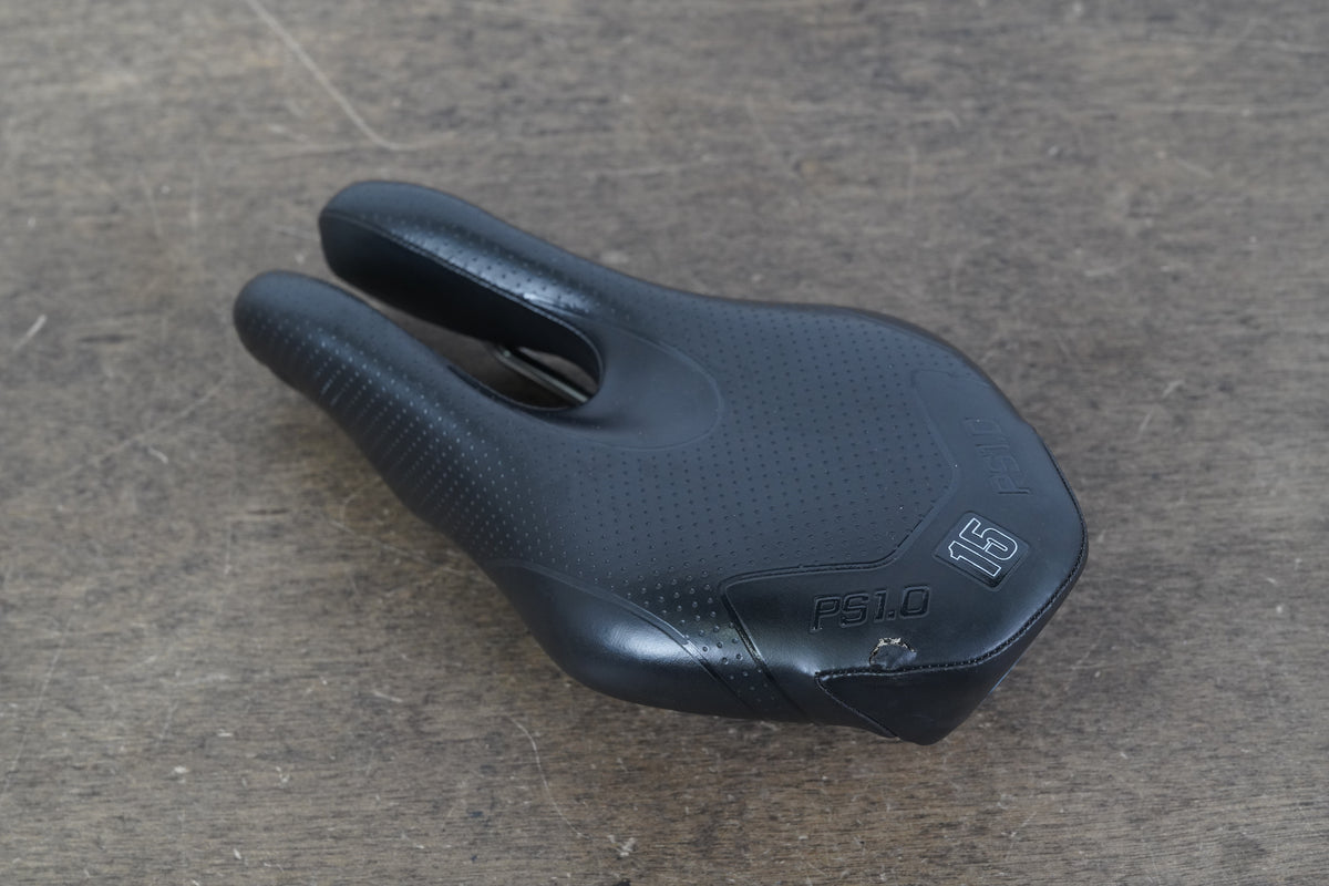 130mm ISM PS 1.0 15 Stainless Steel Rail TT Triathlon Road Saddle 273g