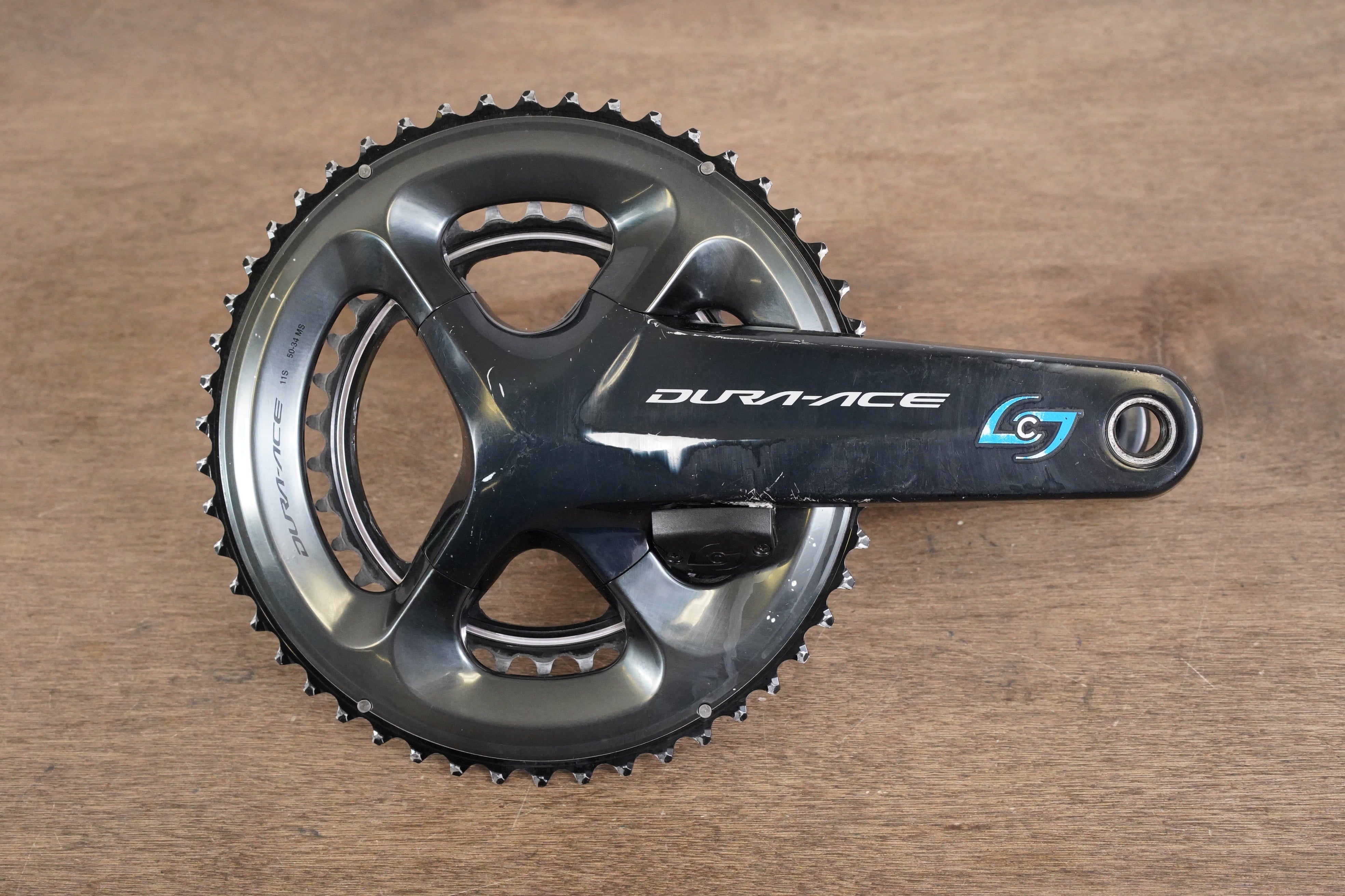 172.5mm 50/34T Shimano Dura-Ace FC-R9100 Stages Dual Sided Power Meter  Crankset