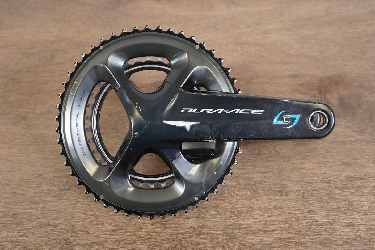 172.5mm 50/34T Shimano Dura-Ace FC-R9100 Stages Dual Sided Power Meter Crankset