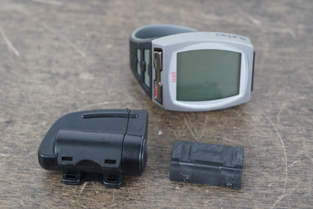 Specialized Turbo Pro Wireless Cycling GPS Computer + Mount + Sensor 59g