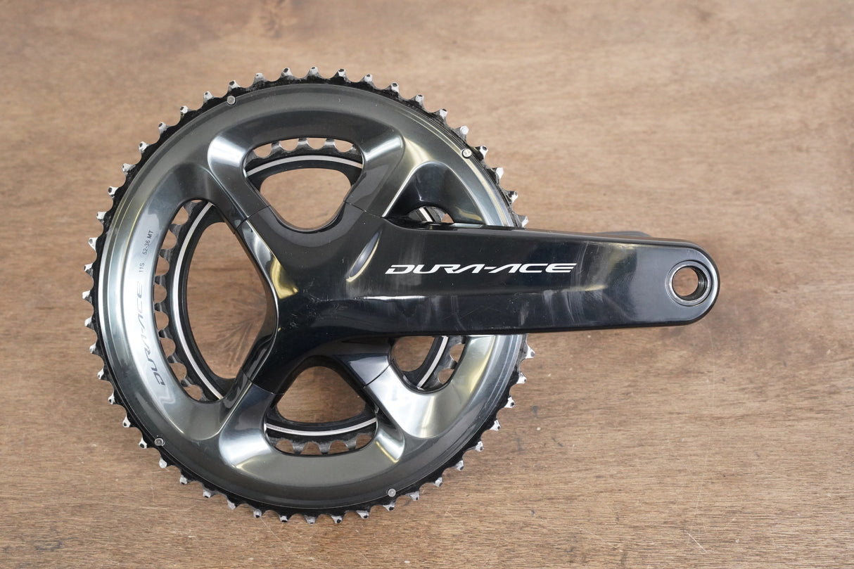 170mm 52/36T Shimano Dura-Ace FC-R9100 11 Speed Stages Powermeter Crankset 9100