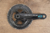 170mm 52/36T Shimano Dura-Ace FC-R9100 11 Speed Stages Powermeter Crankset 9100