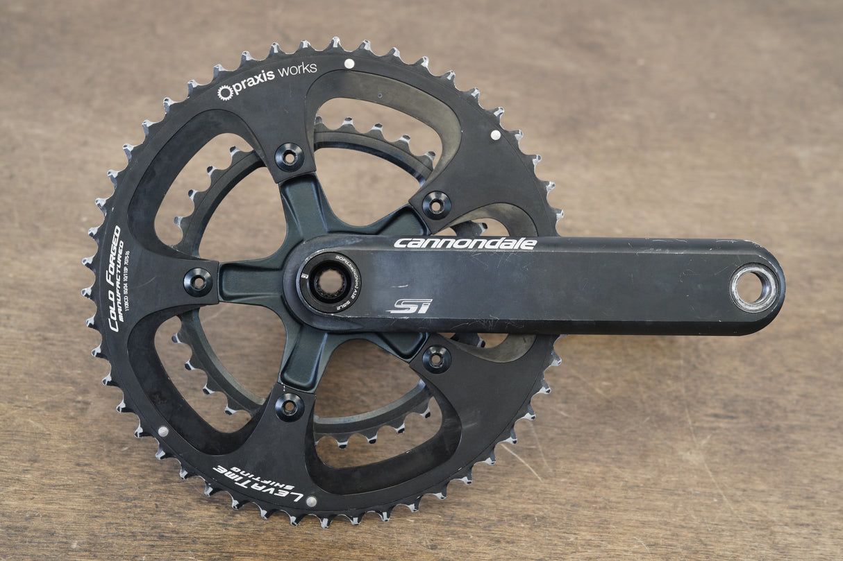 172.5mm 50/34T BB30 Cannondale Si Road Crankset 604g