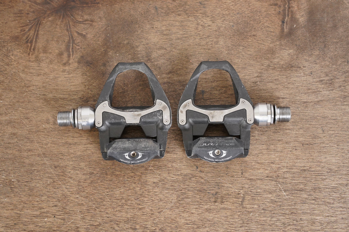 Shimano Dura-Ace PD-9000 SPD-SL Carbon Clipless Road Bike Pedals 246g 9000