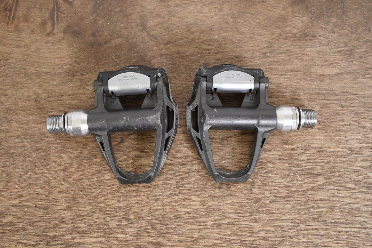 Shimano Dura-Ace PD-9000 SPD-SL Carbon Clipless Road Bike Pedals 246g 9000