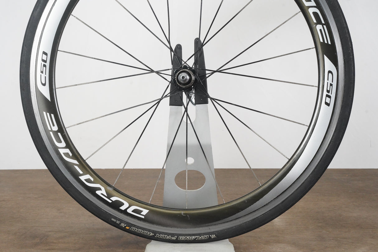 Shimano Dura-Ace WH-9000 C50 Carbon Clincher Rim Brake Wheelset 11 Speed
