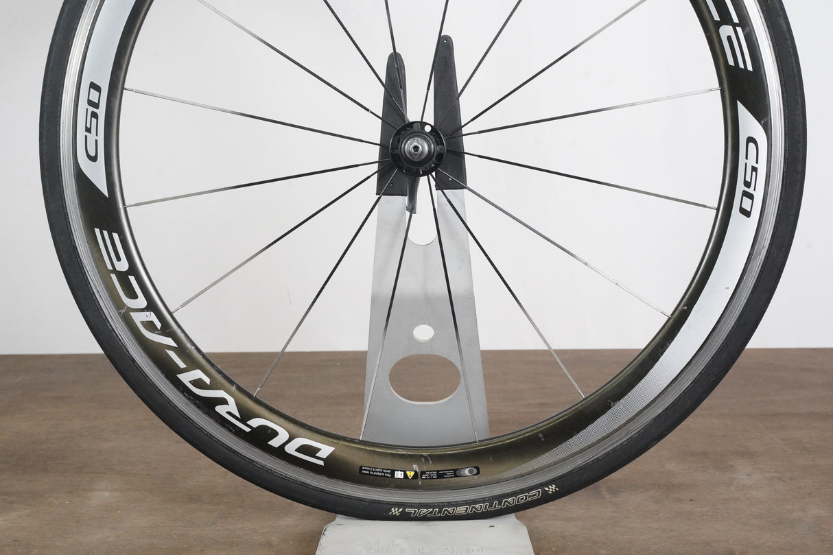 Shimano Dura-Ace WH-9000 C50 Carbon Clincher Rim Brake Wheelset 11 Speed