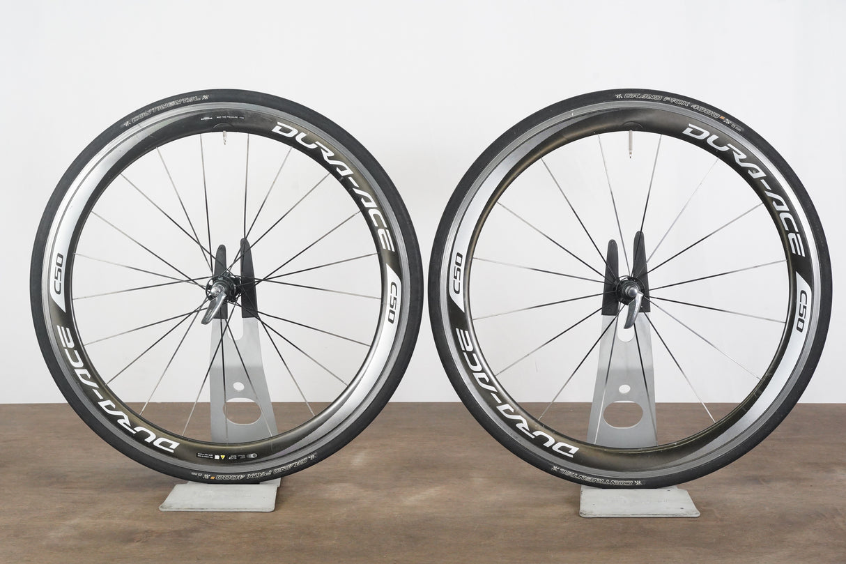 Shimano Dura-Ace WH-9000 C50 Carbon Clincher Rim Brake Wheelset 11 Speed