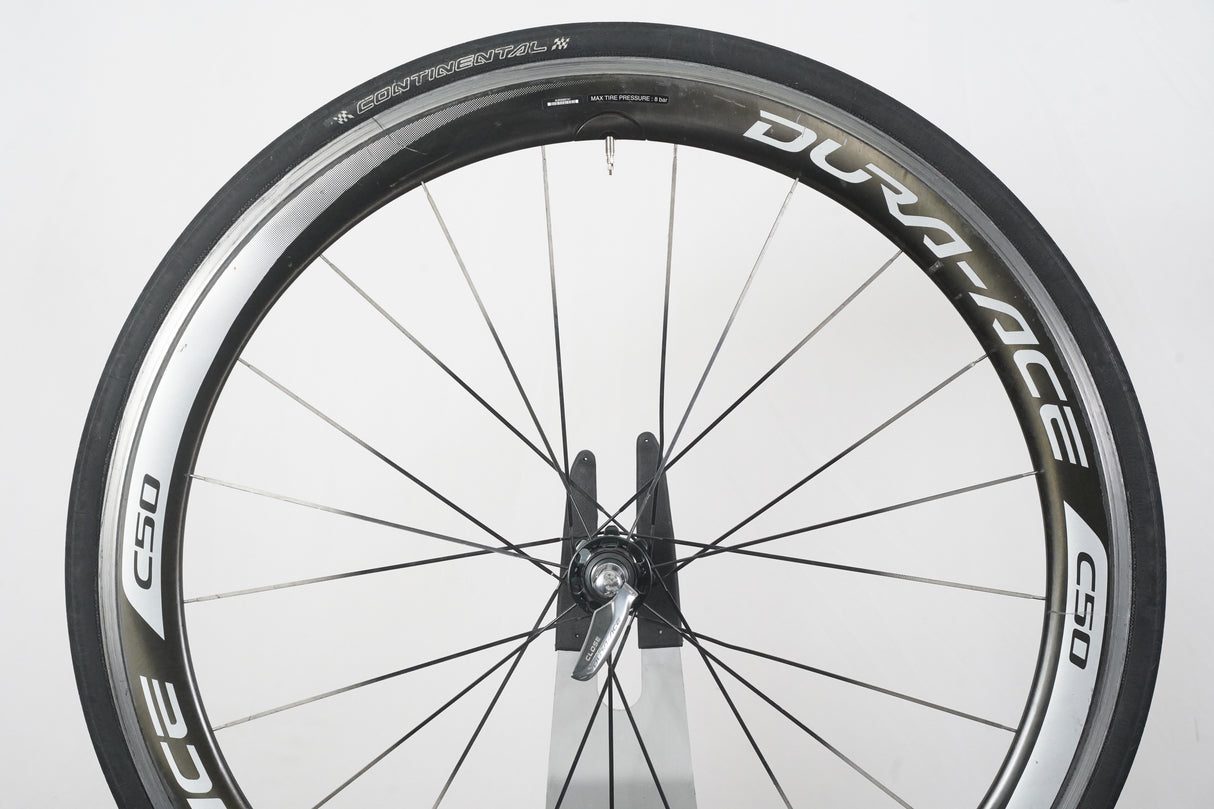 Shimano Dura-Ace WH-9000 C50 Carbon Clincher Rim Brake Wheelset 11 Speed