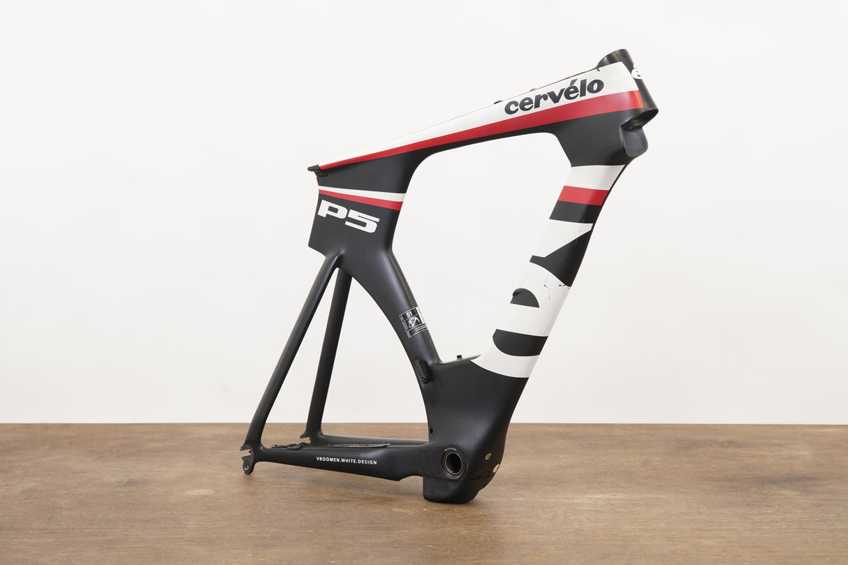 *Damaged* 51cm Cervelo P5 TT Triathlon Carbon Rim Brake Frame Only