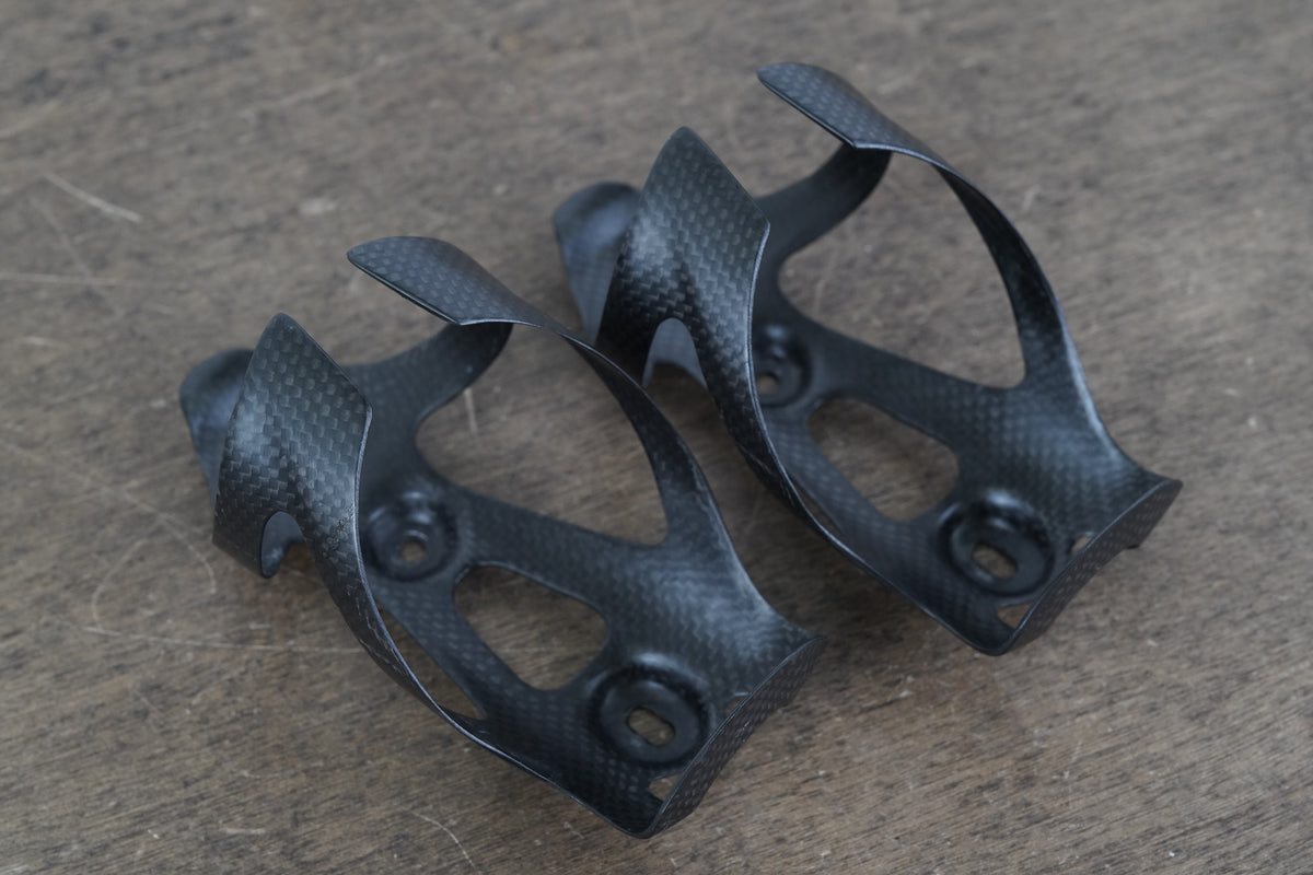 (2) Carbon Water Bottle Cages 43g