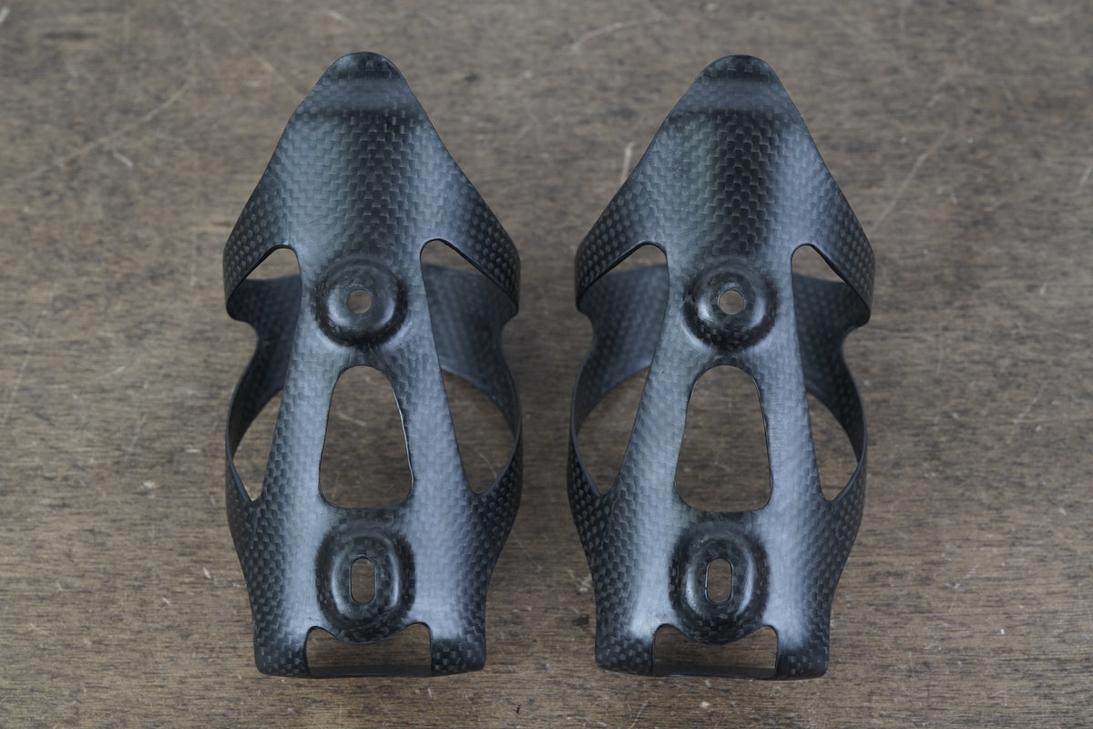 (2) Carbon Water Bottle Cages 43g
