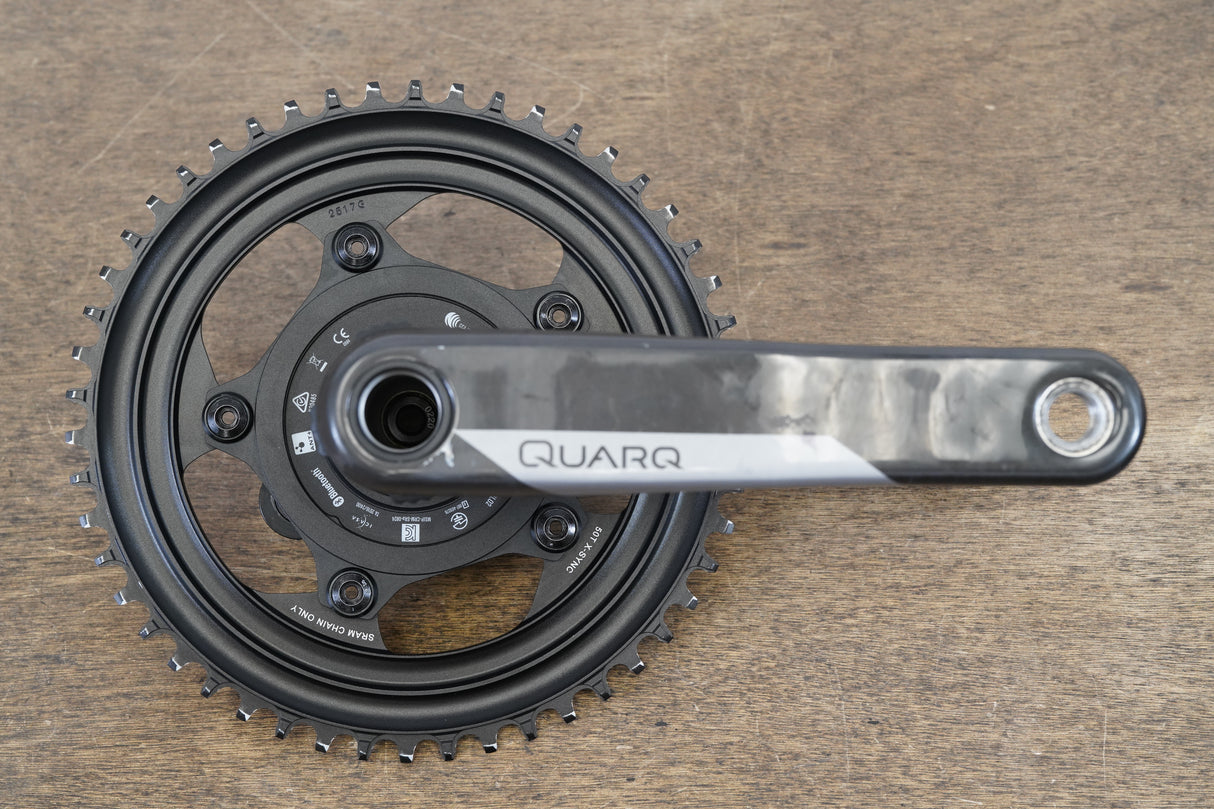 175mm 50T DUB Quarq DZero 1x Power Meter Road Crankset 643g