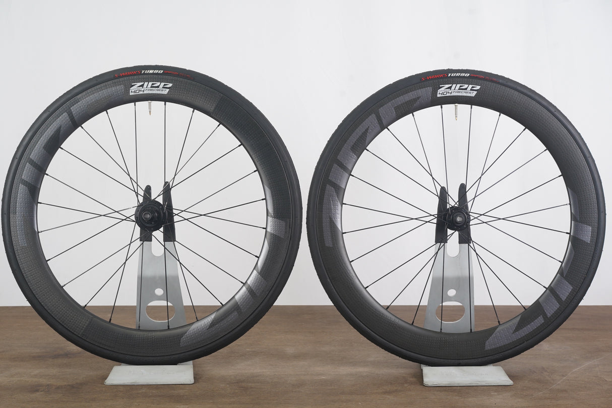 Zipp 404 Firecrest ZR1 Carbon Tubeless Disc Brake Wheelset SRAM XDR 12 Speed